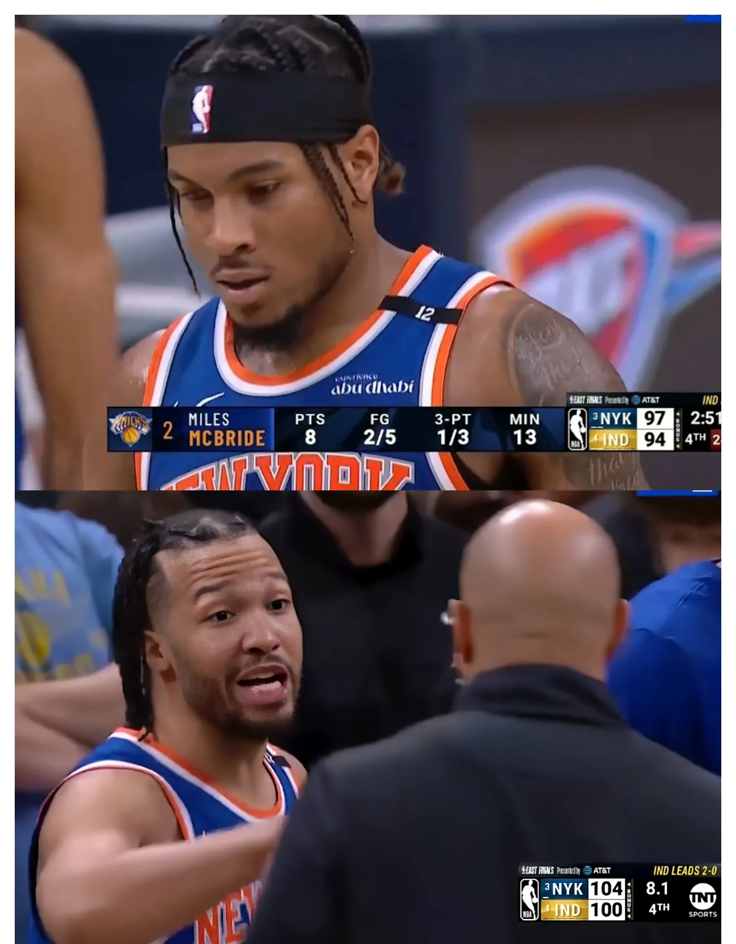 包含尼克斯客场击败国王，兰德尔关键时刻表现出色的词条